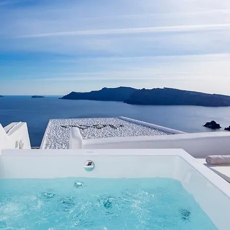Villa Luxury Santorini Aegean Magic 1 Bedroom Plunge Pool Sea Views *