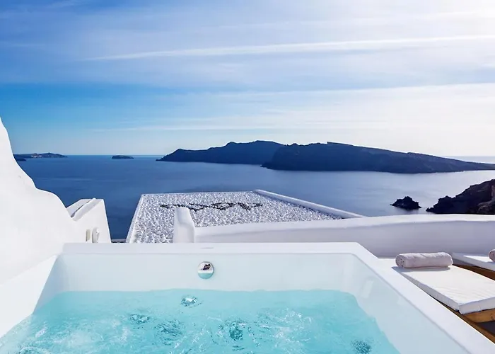 Villa Luxury Santorini Aegean Magic 1 Bedroom Plunge Pool Sea Views