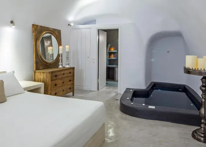 Villa Luxury Santorini Aegean Magic 1 Bedroom Plunge Pool Sea Views *